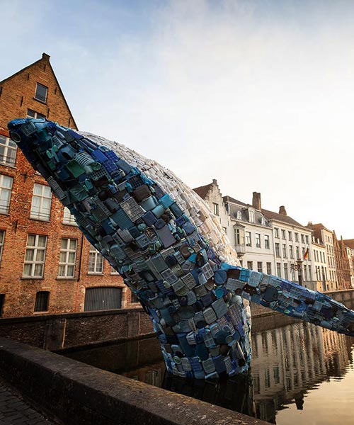 StudioKCA's Skyscraper Whale for the 2018 Bruges Triennial